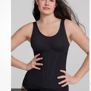 Honeylove Boldness Shapewear Black Bodysuit Boned Size 3X